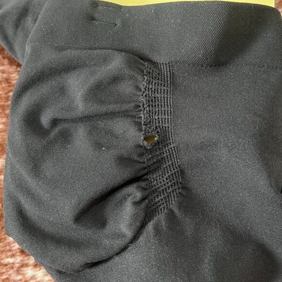 SKIMS Seamless Sculpt Mid Thigh Short Black Onyx Large Shapewear Flawed - Picture 3 of 12